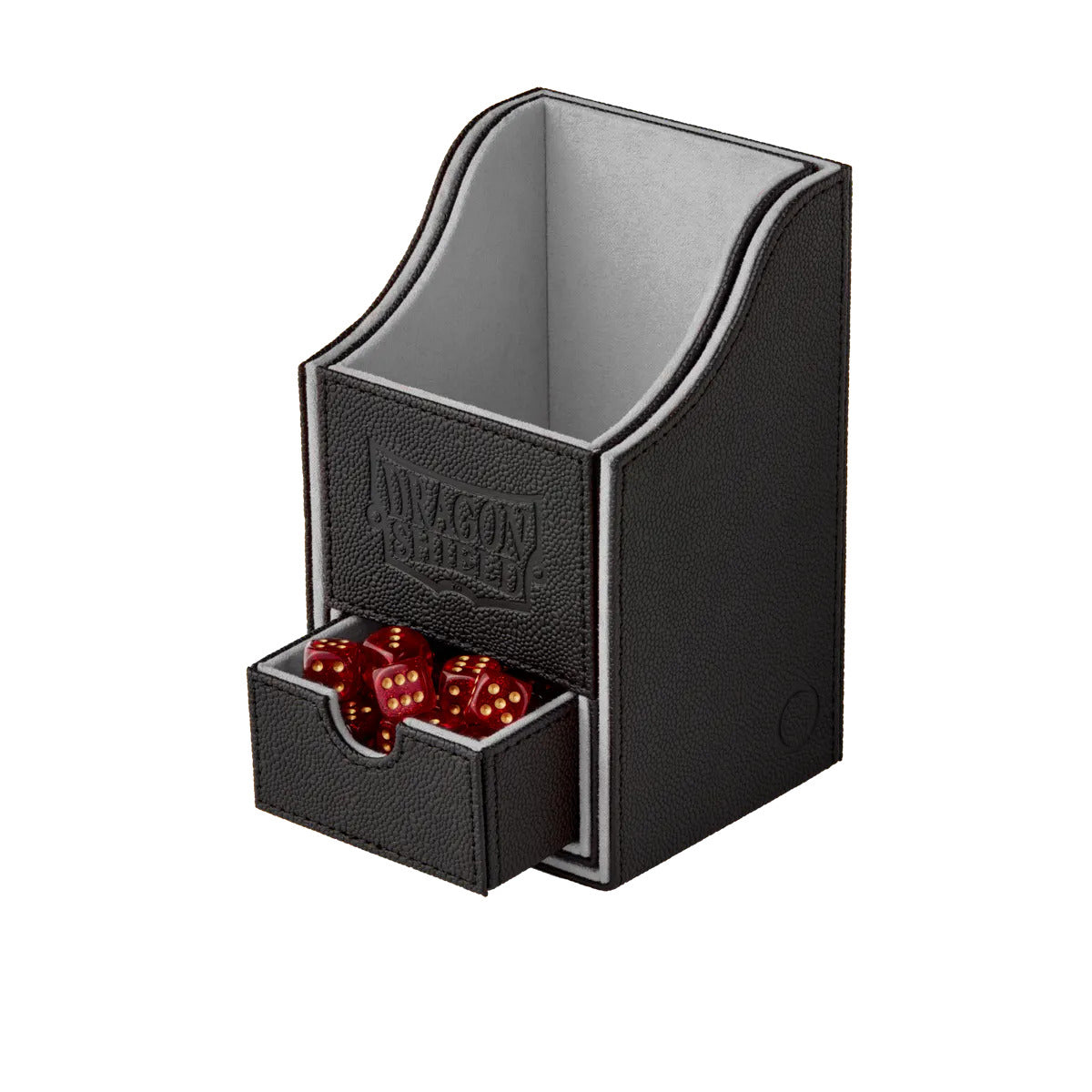 Dragon Shield Nest 100 Grey with removable dice tray