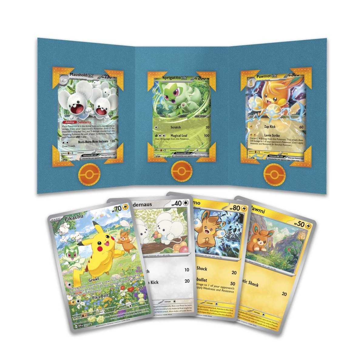 Pokemon Paldea Adventure Chest Promo Cards