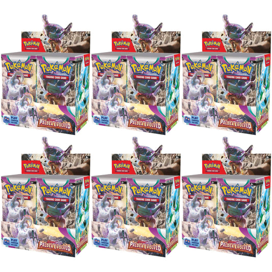 Pokemon TCG Paldea Evolved Booster Box Case