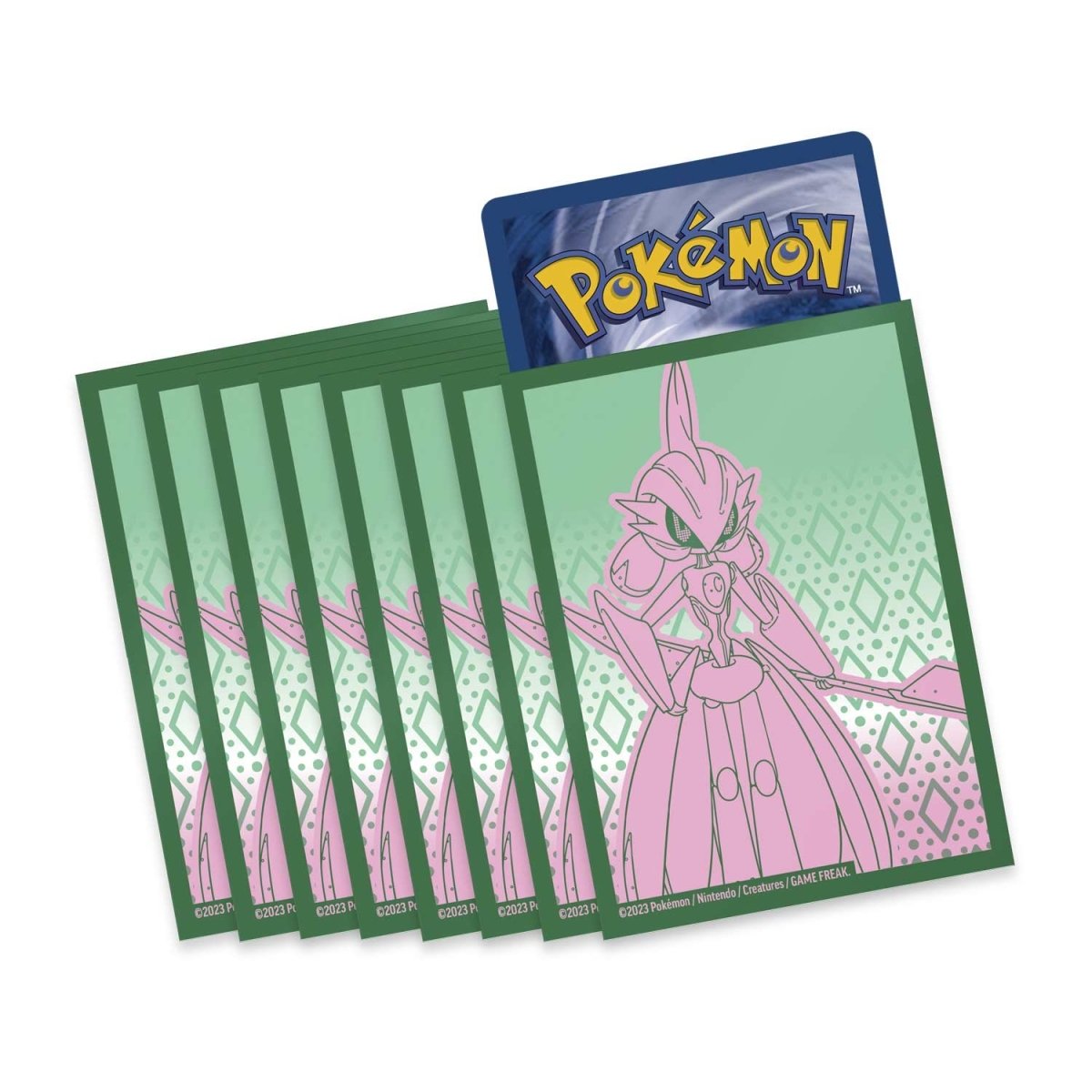 Pokemon Paradox Rift Iron Valiant Card Sleeves