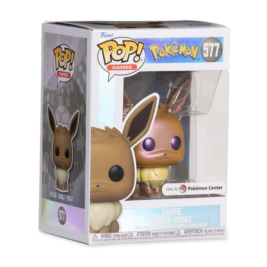 Pokemon Funko Pop Eevee Pearlescent 577 Pokemon Center Exclusive