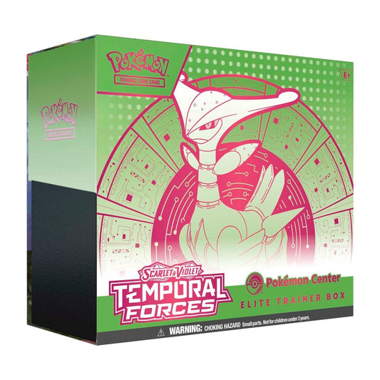 Pokemon Center Temporal Forces Iron Leaves Elite Trainer Box