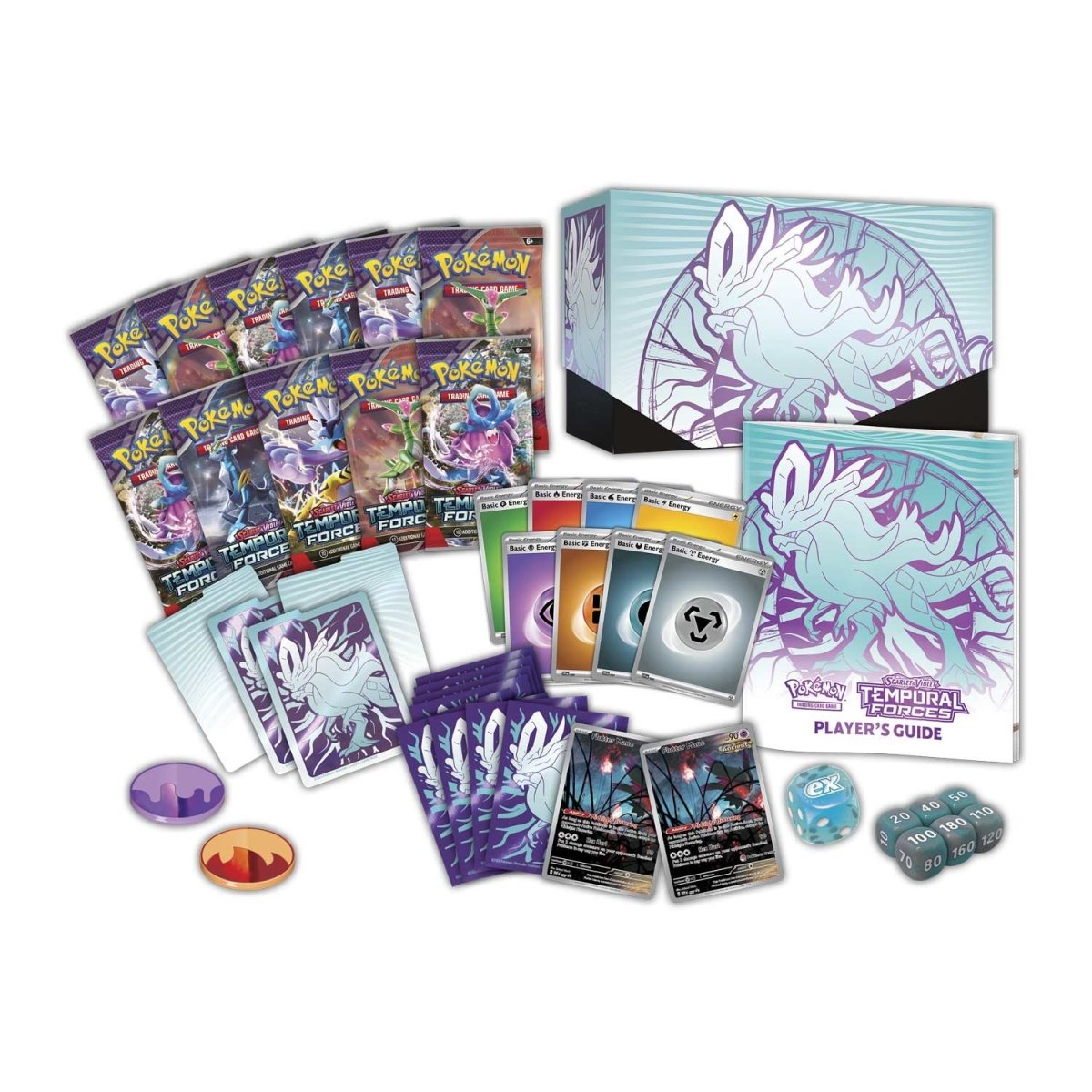 Pokemon Center Temporal Forces Walking Wake Elite Trainer Box Contents