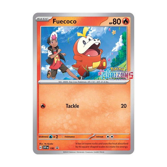 SVP192 Pokemon Horizons Fuecoco Promo Card Sealed