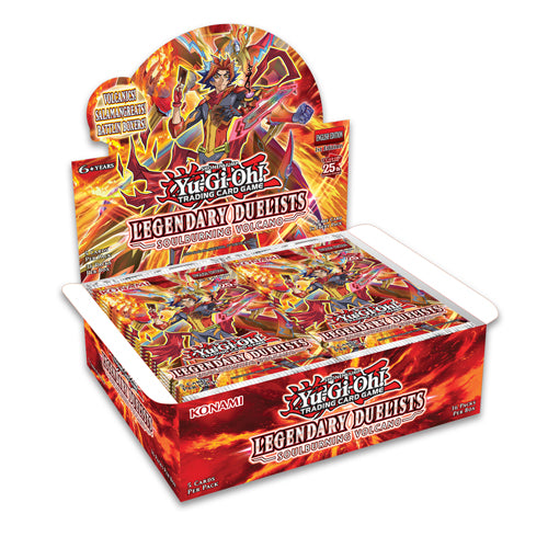 YuGiOh Legendary Duelists: Soulburning Volcano booster box 1st edition