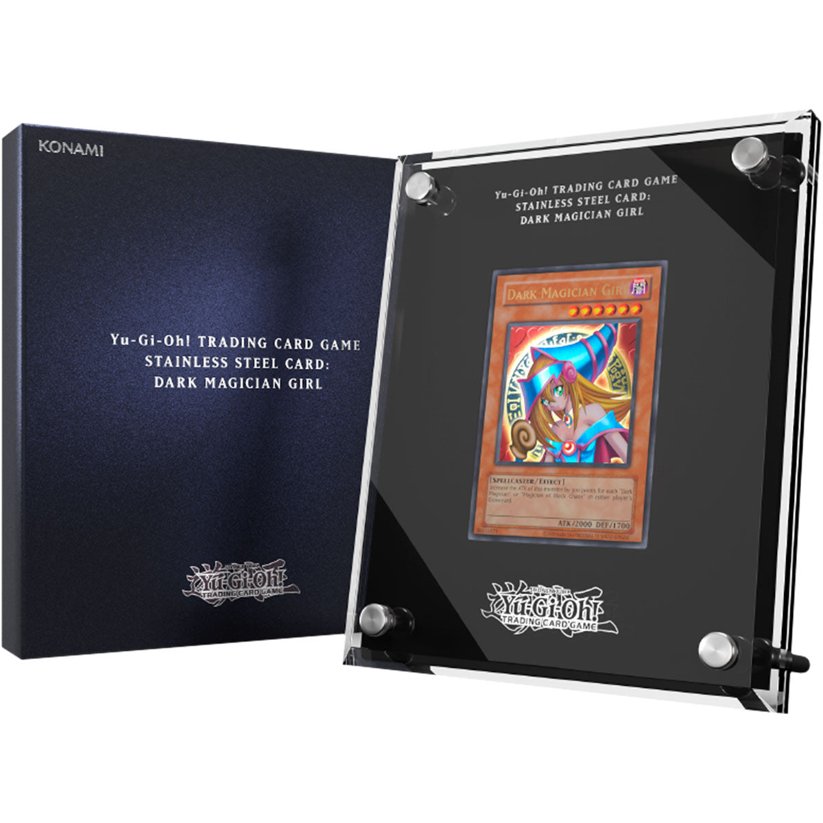 YuGiOh Stainless Steel Card: Dark Magician Girl
