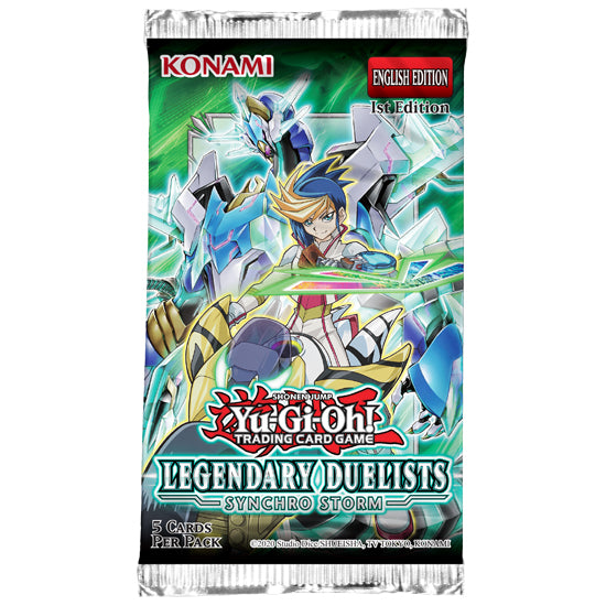 Yu-Gi-Oh! Synchro Storm booster pack 1st edition