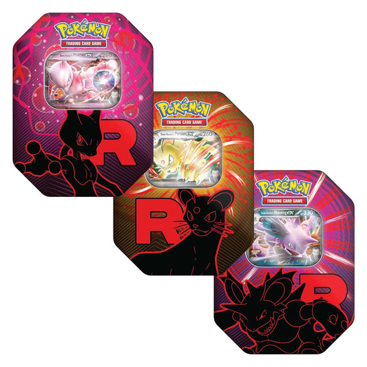 Pokemon Team Rocket Tin Set
