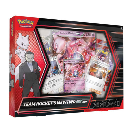 Pokemon Team Rocket's Mewtwo ex Collection Box