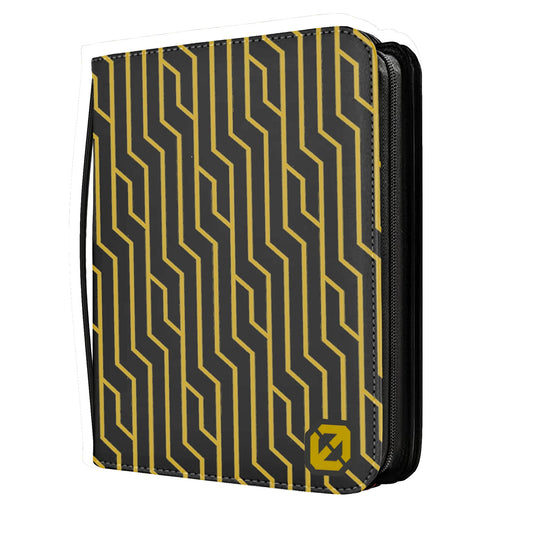 Evoretro Shield+ Black printed Toploader Binder