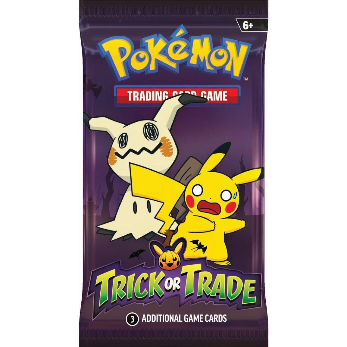 Pokemon Trick or Trade 2023 BOOster Pack containing 3 cards
