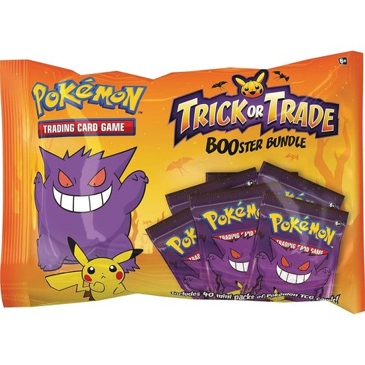 Pokemon Trick or Trade BOOster Bundle 40 Packs