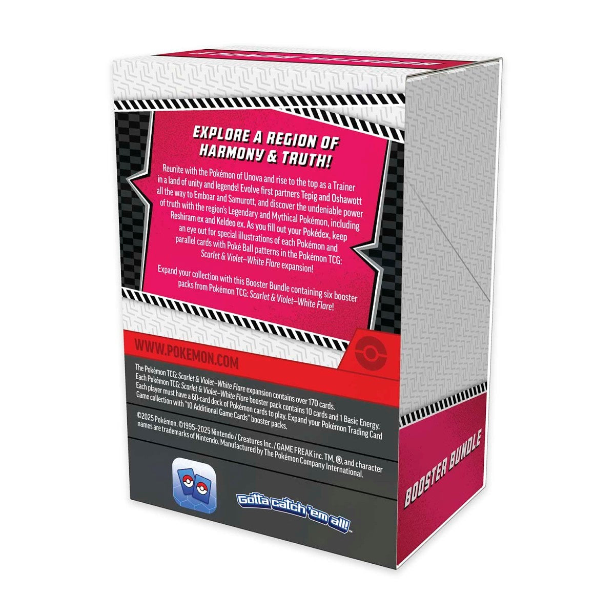 Pokemon White Flare Booster Bundle Back