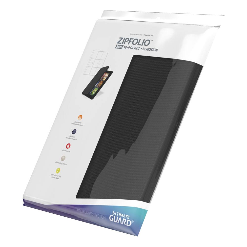 Ultimate Guard Black 360 Binder with side loading pages