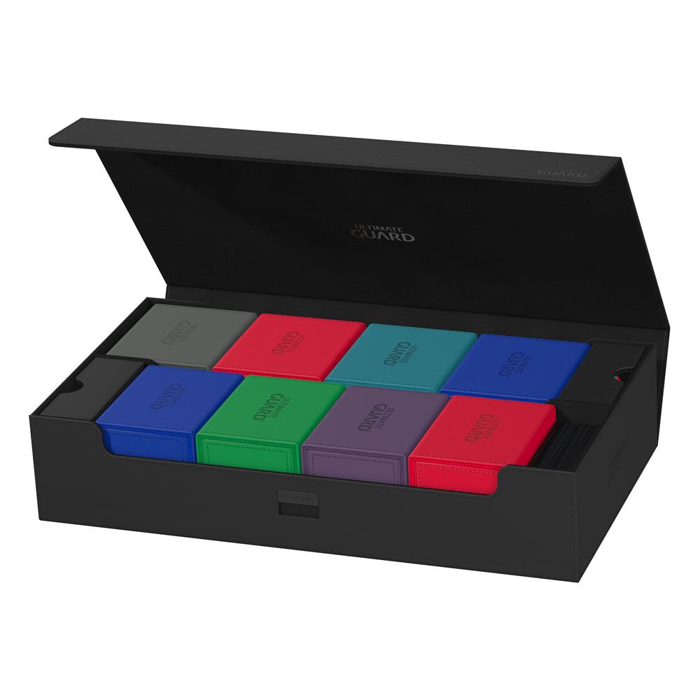 Ultimate Guard Black Omnihive for storing multiple decks