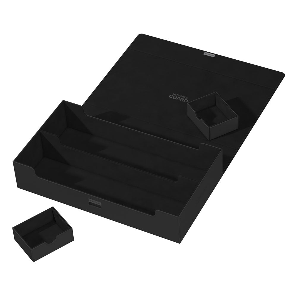 Ultimate Guard Black Omnihive with 2 Magnetic Trays