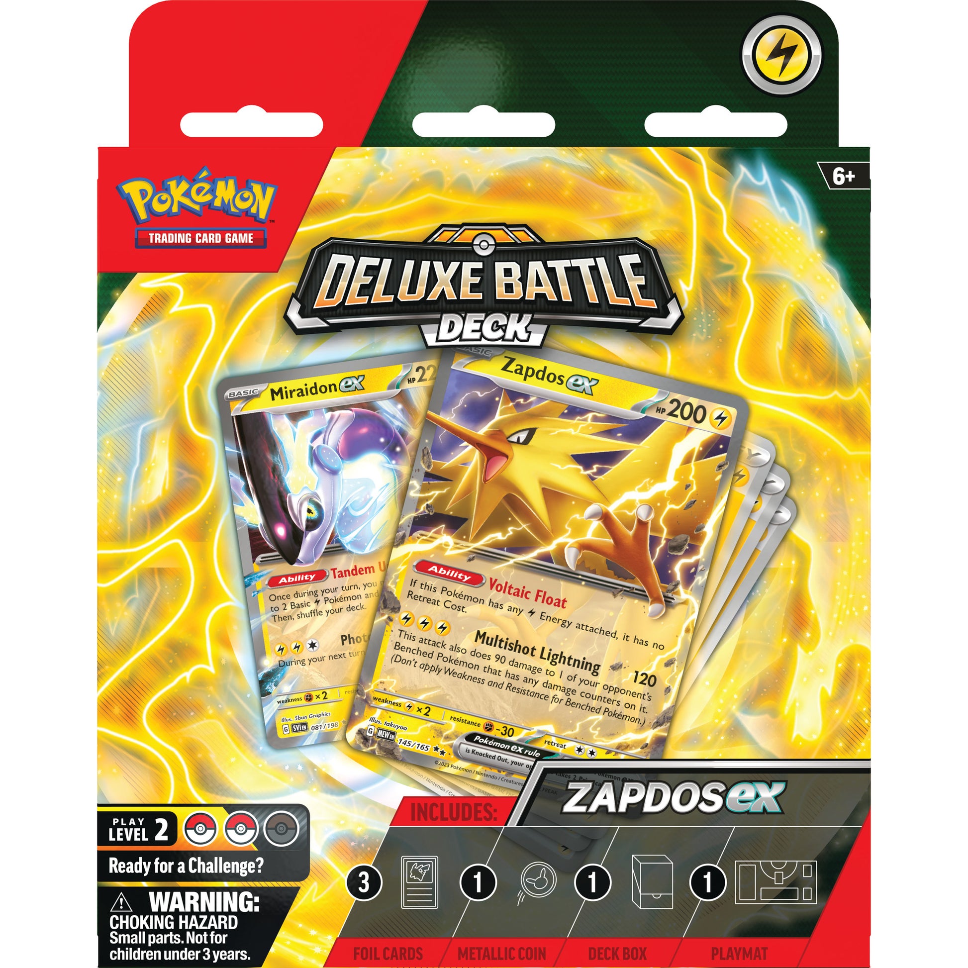 Pokemon Zapdos ex Deluxe Battle Deck