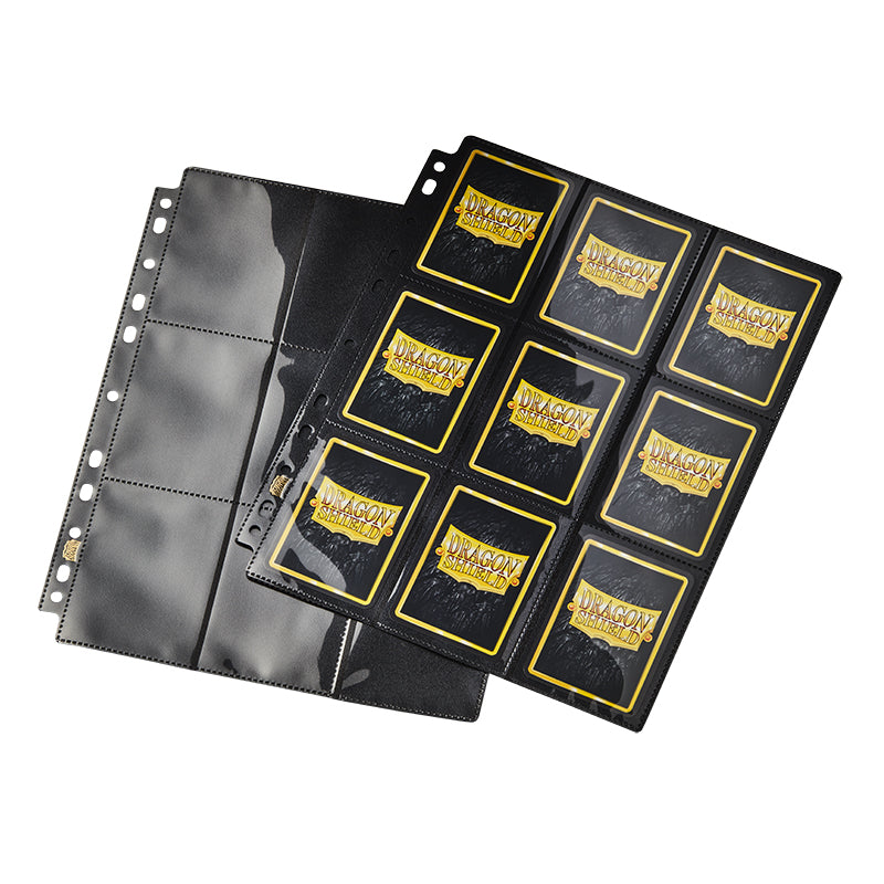 Dragon Shield 18-Pocket Binder Pages Clear Sideloading