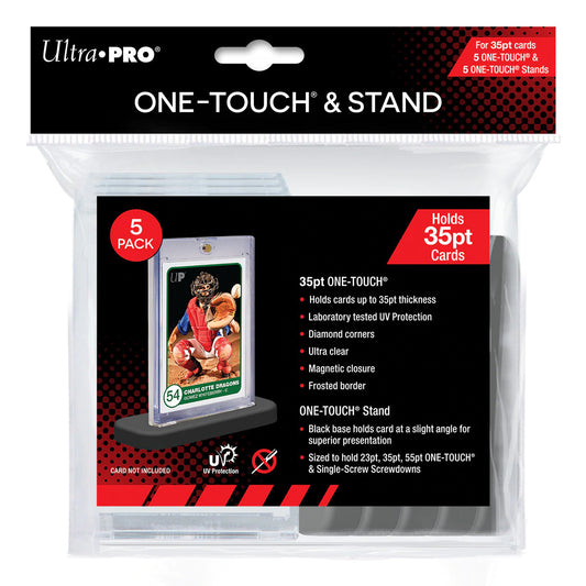 Ultra Pro 35pt One-Touch & Stands 5 Pack