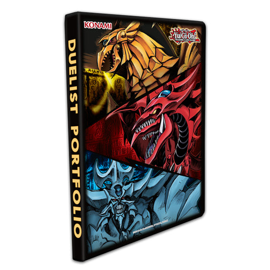 YuGiOh 9 Pocket Duelist Portfolio Slifer, Obelisk & Ra