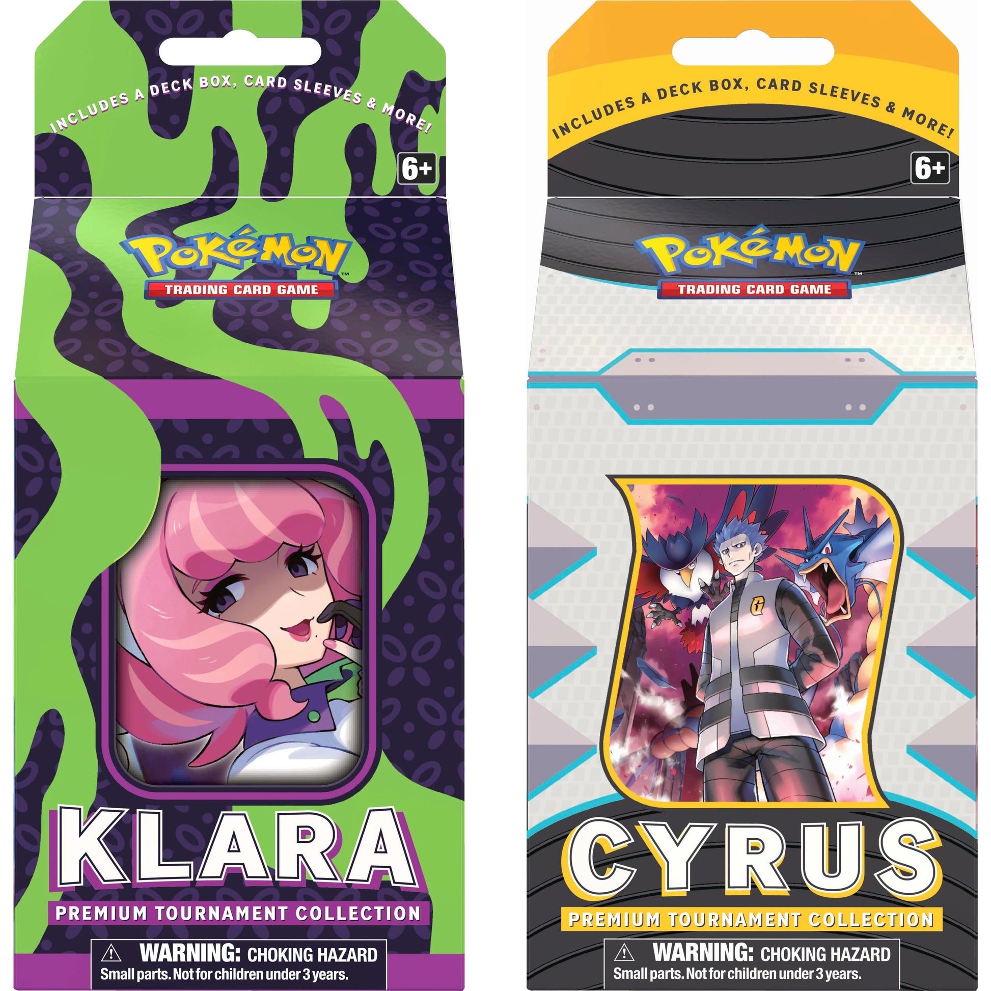 Pokemon Cyrus & Klara Premium Tournament Collection Boxes