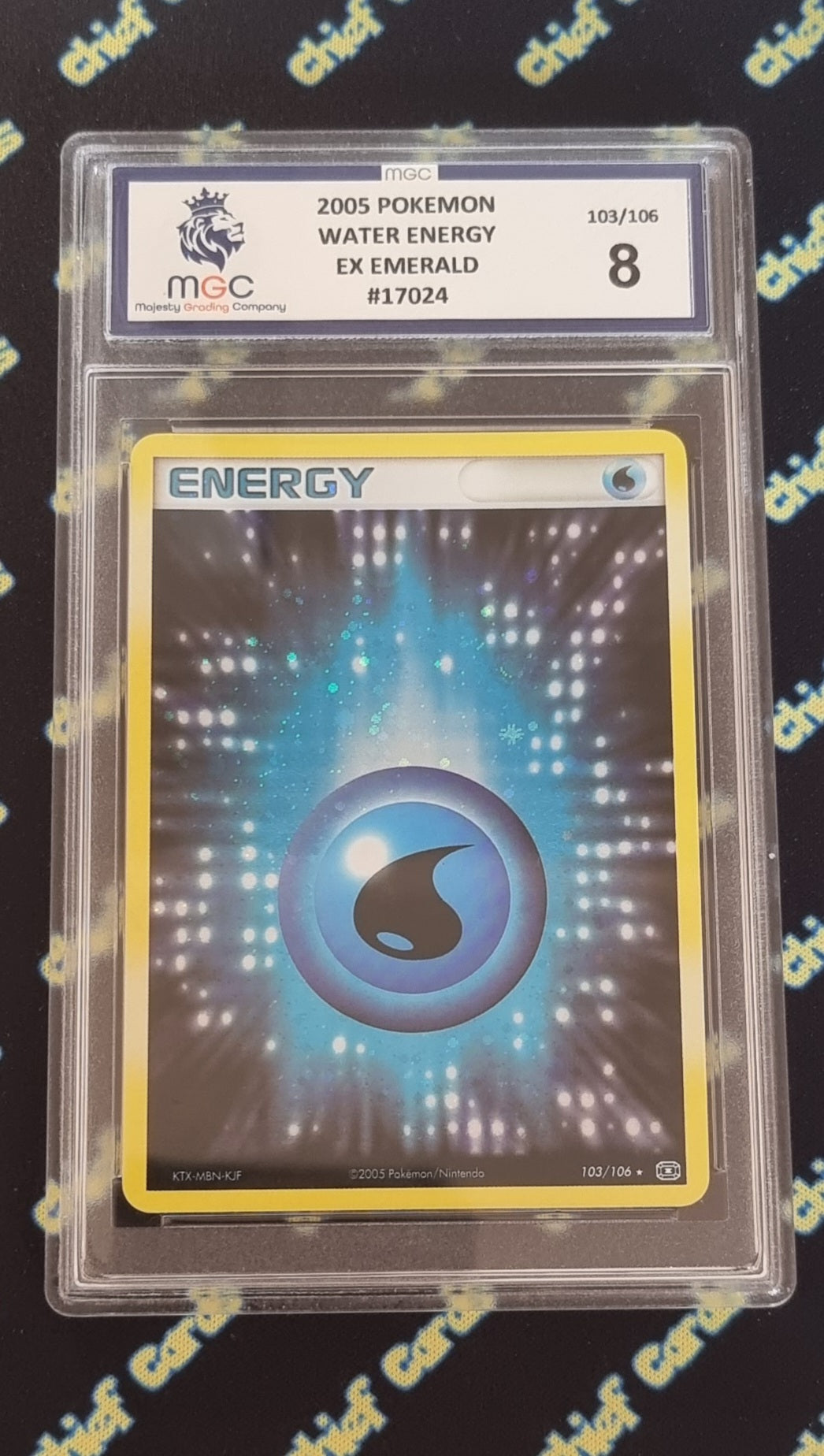 Pokemon Water Energy - MGC 8 - EX Emerald