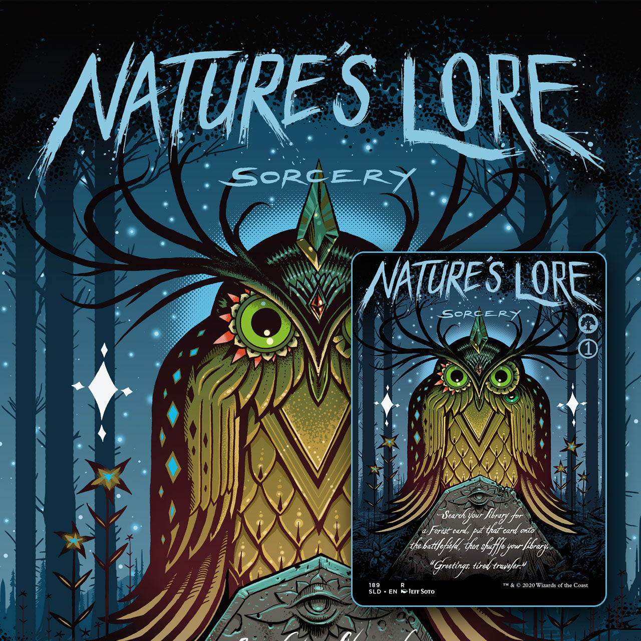 MTG Our Show Is On Friday Can You Make It Secret Lair Card Natures Lore