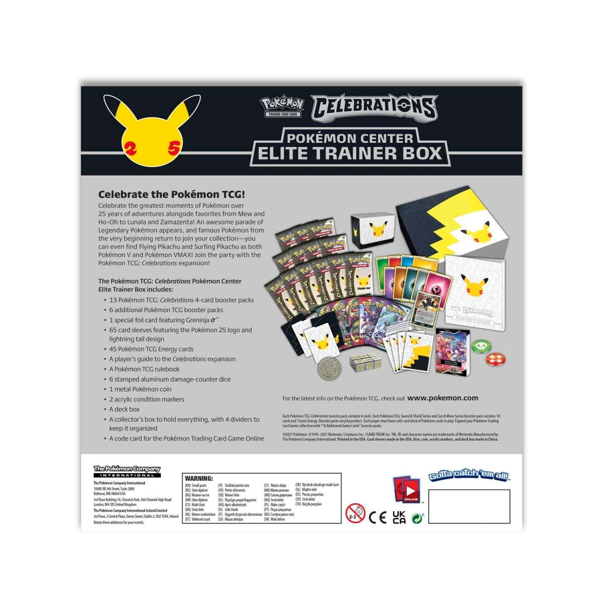 Pokemon Center 25th Anniversary ETB