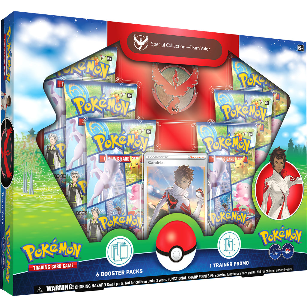 Pokemon GO Team Valor Collection Box