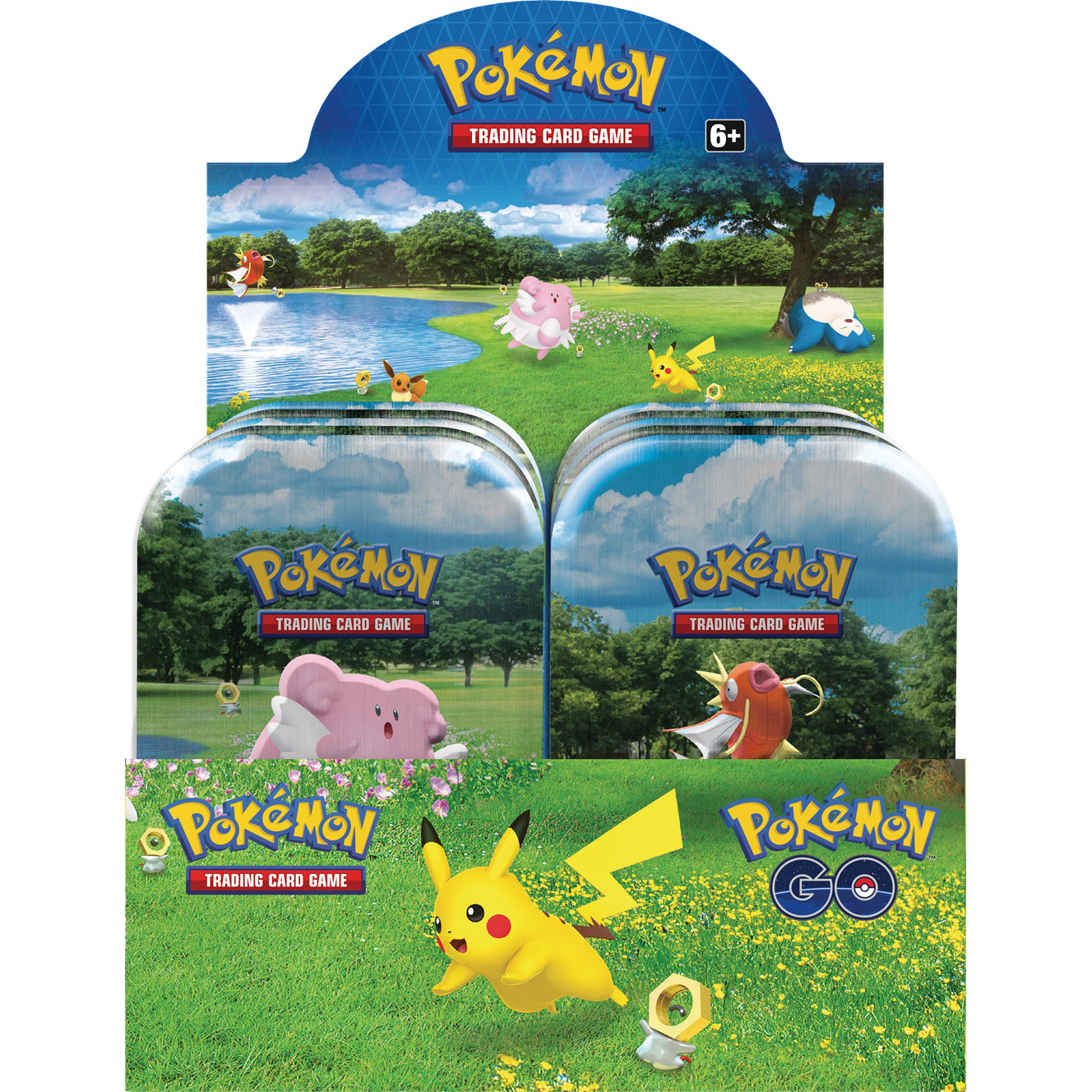 Pokemon GO Mini Tin Display Box
