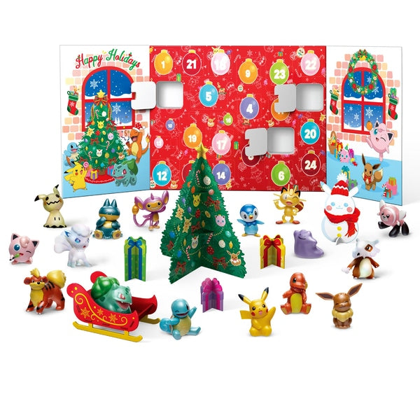 Pokemon Christmas Calendar 2020 Contents