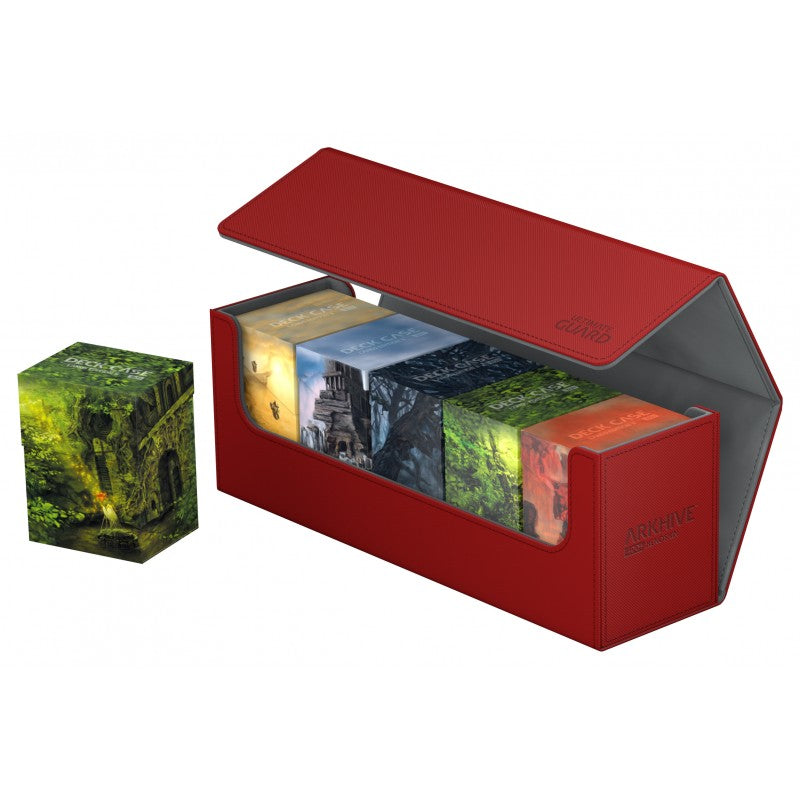 Arkhive 400+ Red stores 5x Deck Case 80+