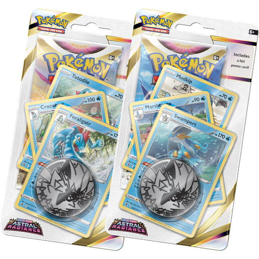 Pokemon Astral Radiance Premium Checklane Blister Pack Pair
