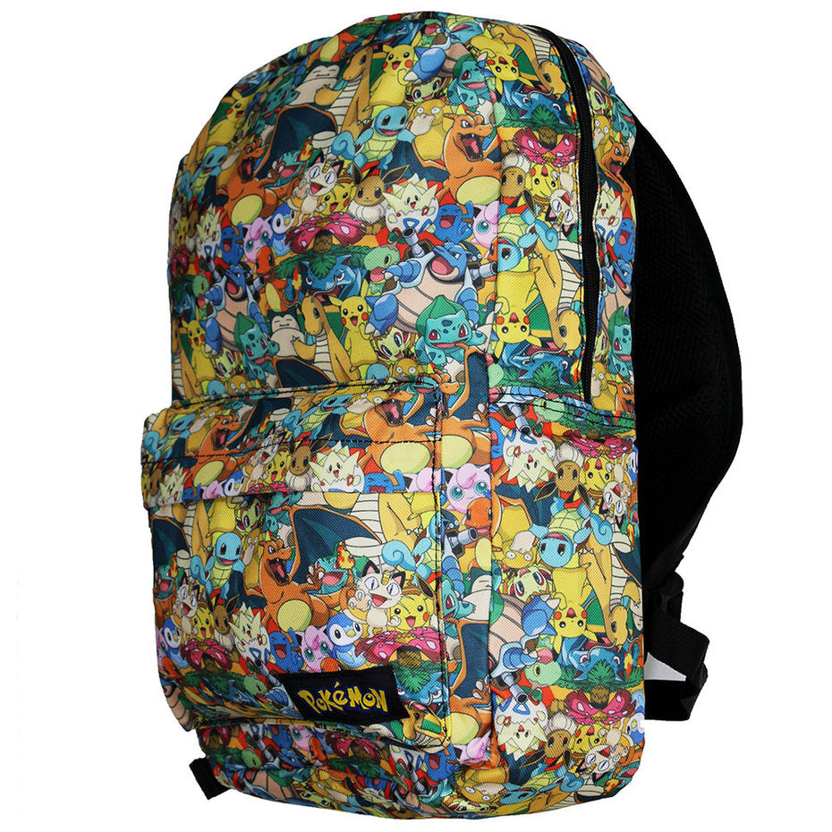 Pokemon All Over Character Print Backpack