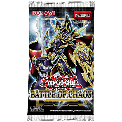 Yu-Gi-Oh! Battle of Chaos booster pack 1st edition