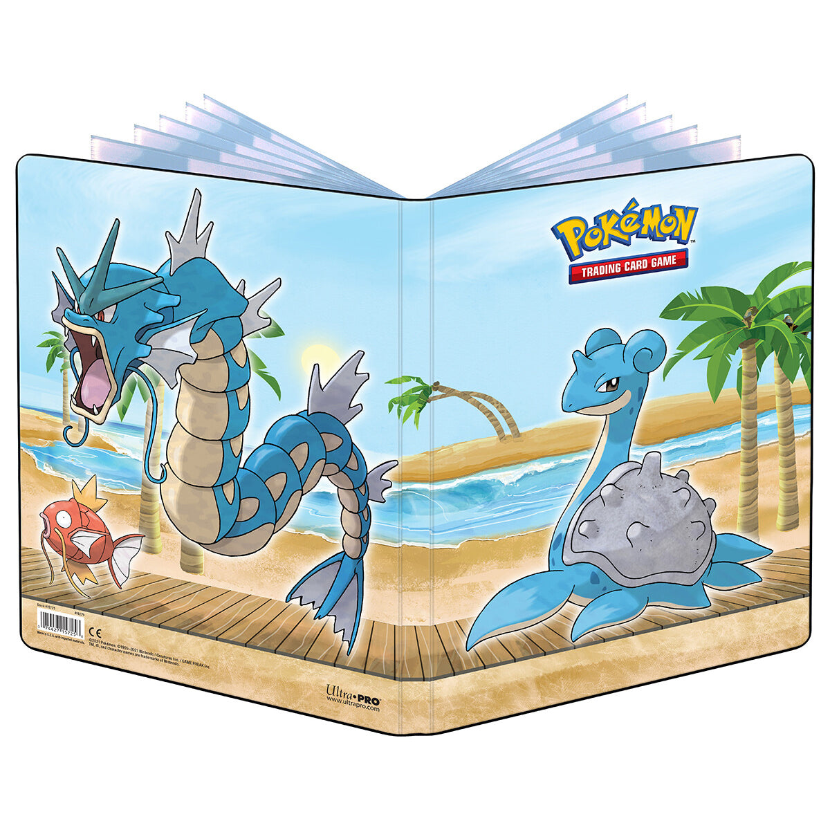 Ultra Pro 9 Pocket Portfolio Pokemon Gallery Series Seaside