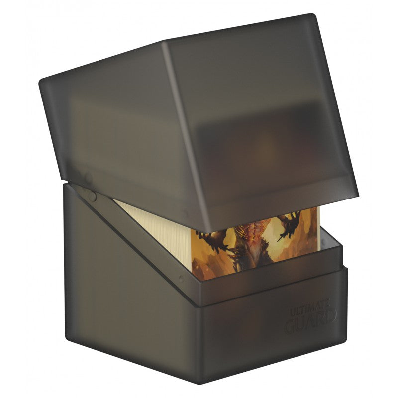 Boulder 100+ Onyx holds 100 double-sleeved cards