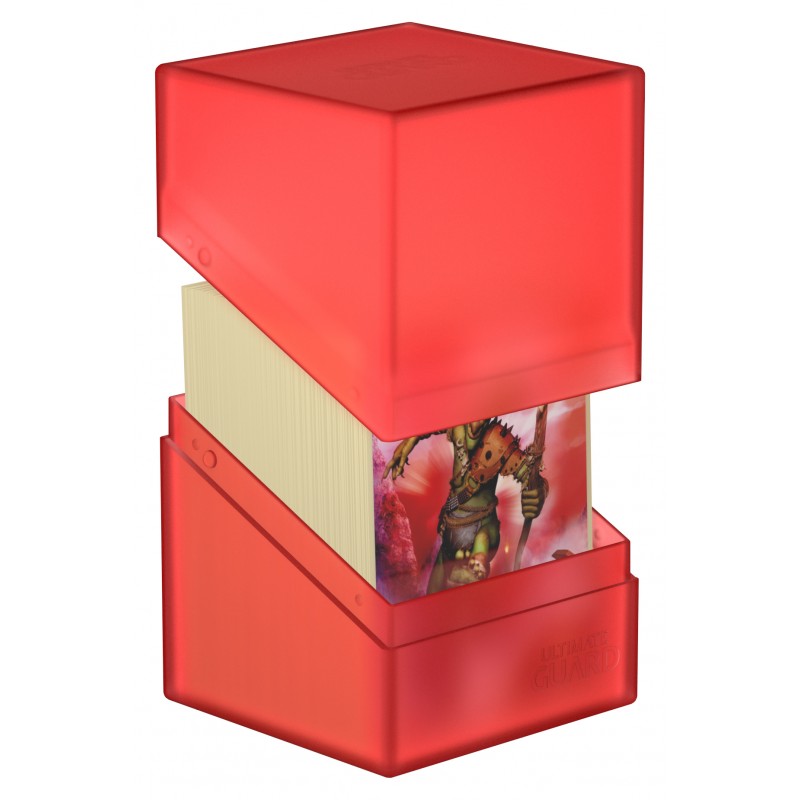 Boulder 100+ Ruby holds 120 single-sleeved cards