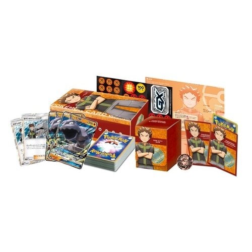 Japanese Pokemon Brock Gym Box Contents