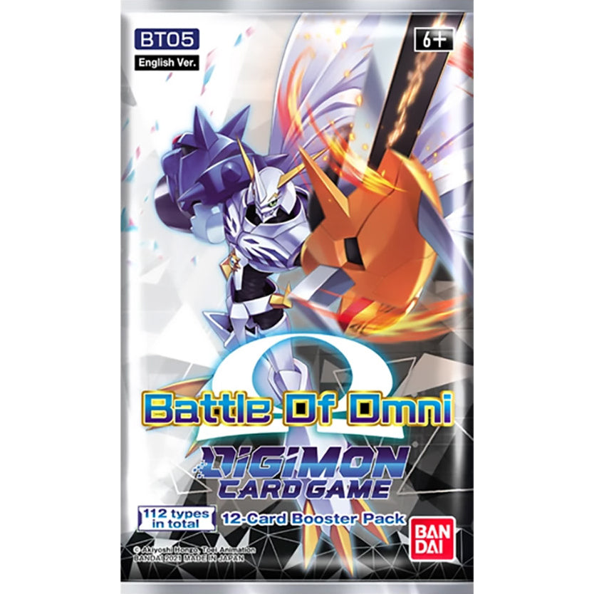 Digimon BT-05 Battle of Omni Booster Pack English