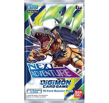 Digimon BT-07 Next Adventure Booster Pack English