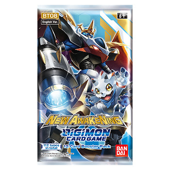 Digimon BT-08 New Awakening Booster Pack English