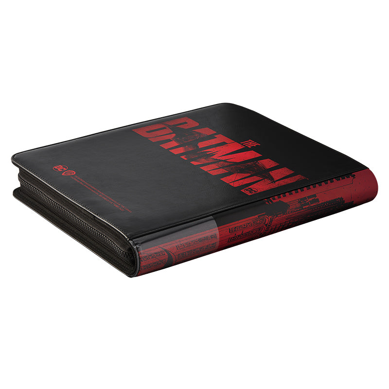 The Batman Black and Red Padded Binder