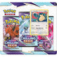 Pokemon Chilling Reign 3 Pack Blister Snorlax Promo SWSH119