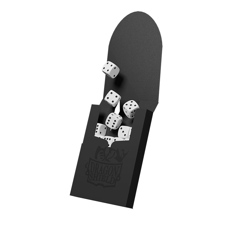 New Dragon Shield Cube Shell Black holds 48 12mm D6 dice