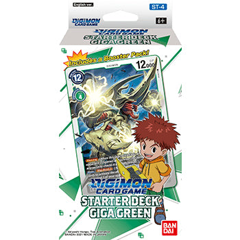 Digimon Starter Deck Giga Green ST-4 Izzy English