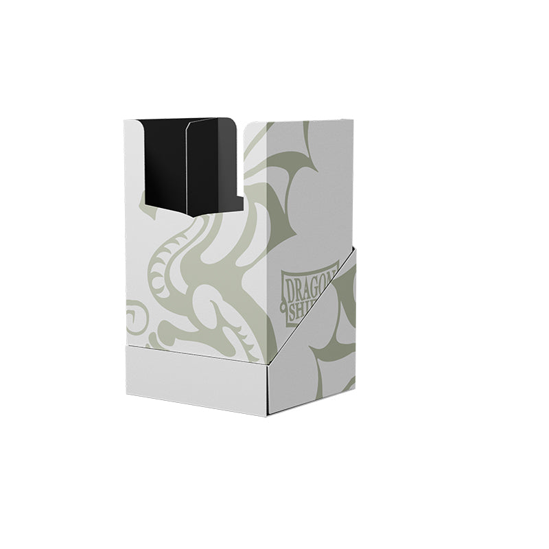 Dragon Shield Deck Box White with Black interior