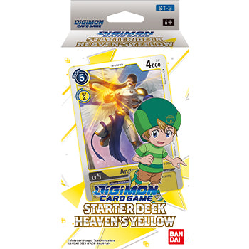 Digimon Starter Deck Yellow ST-3 T.K. English