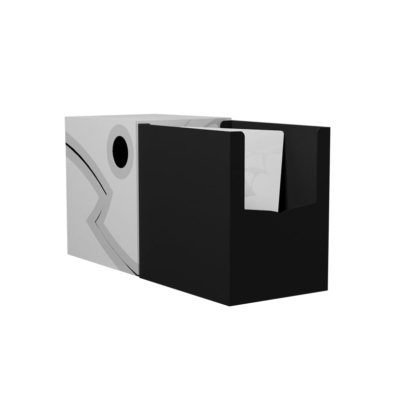 Dragon Shield Double Shell Deck Box Ashen White. The perfect MTG commander deck box