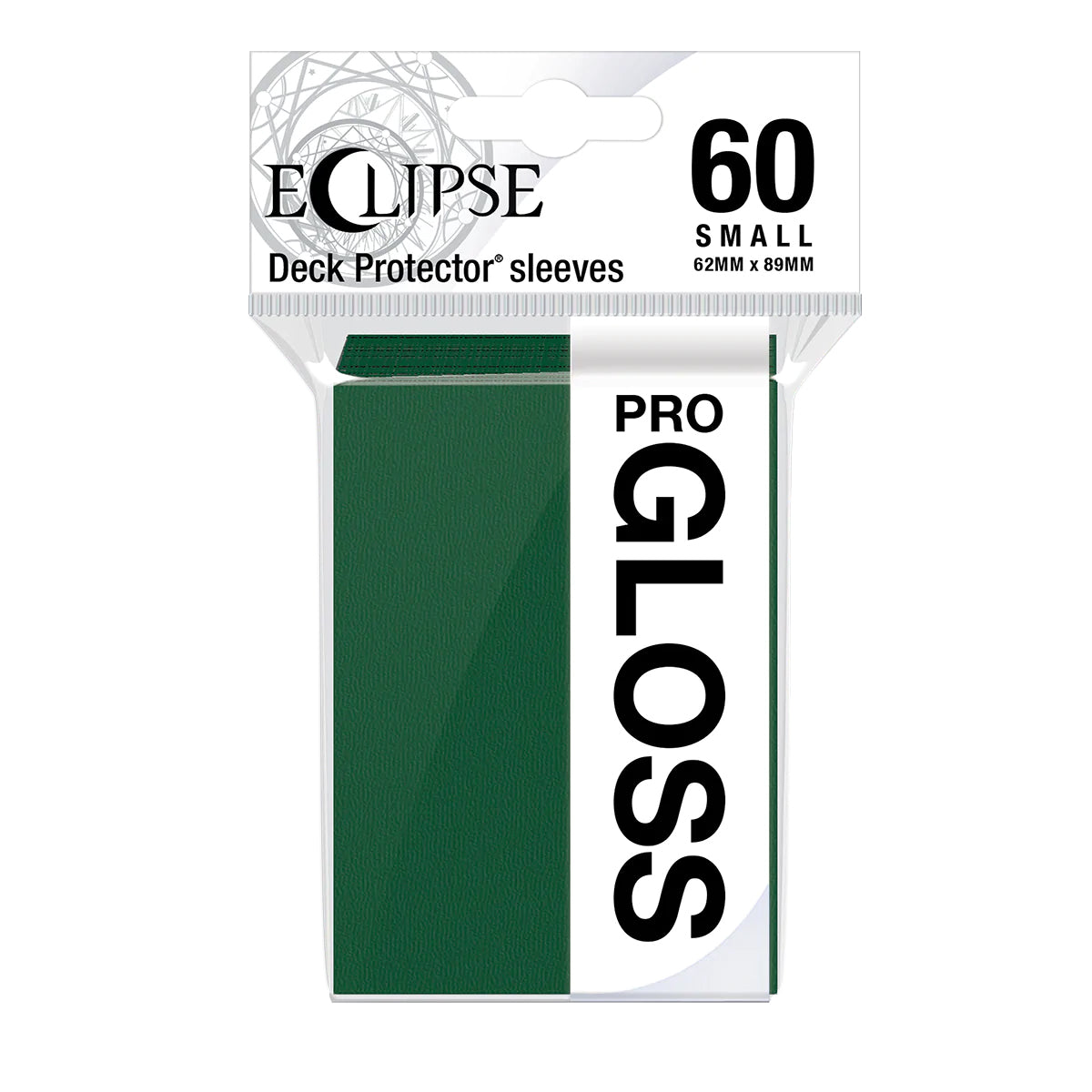Ultra Pro Eclipse PRO Gloss Dark Green Small Deck Protectors Pack of 60